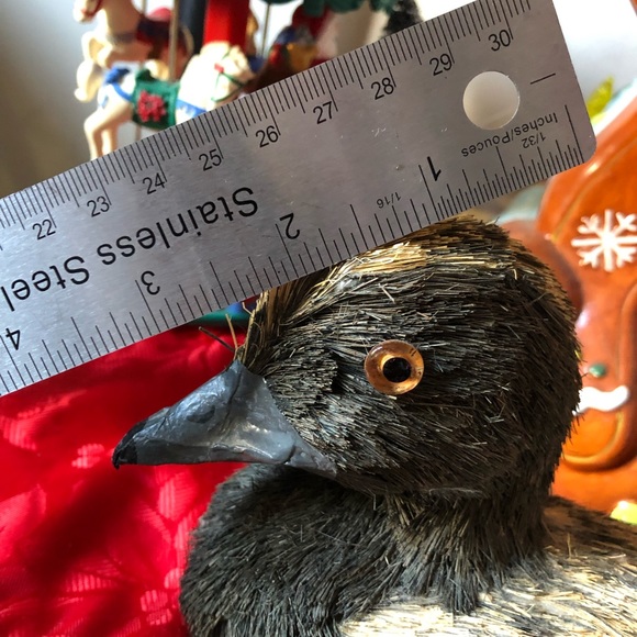 Vintage Sisal and Pinecone Duck 1990's - Picture 13 of 13